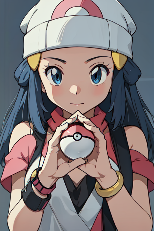 AI Art: Dawn 10 years later (from Pokemon) by @user-1615715788160611082