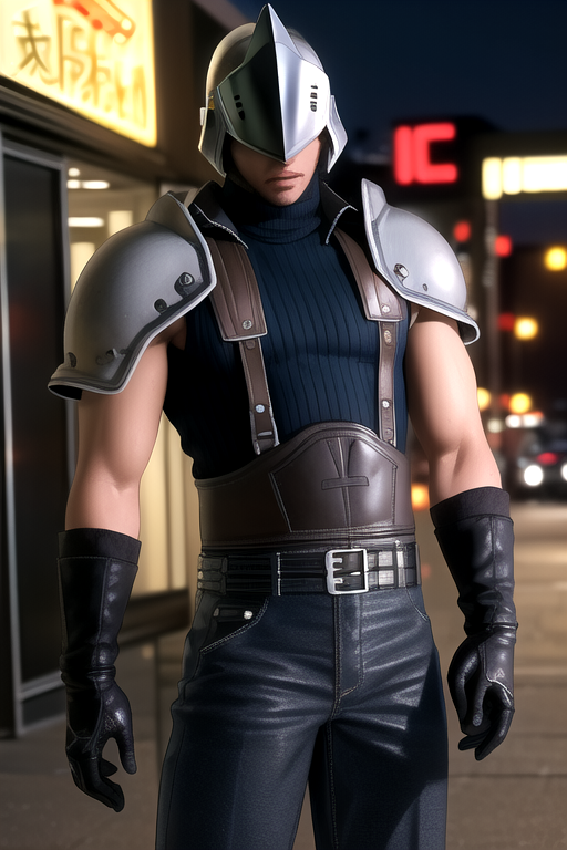 AI Art Model: Shinra SOLDIER (Final Fantasy VII) | PixAI