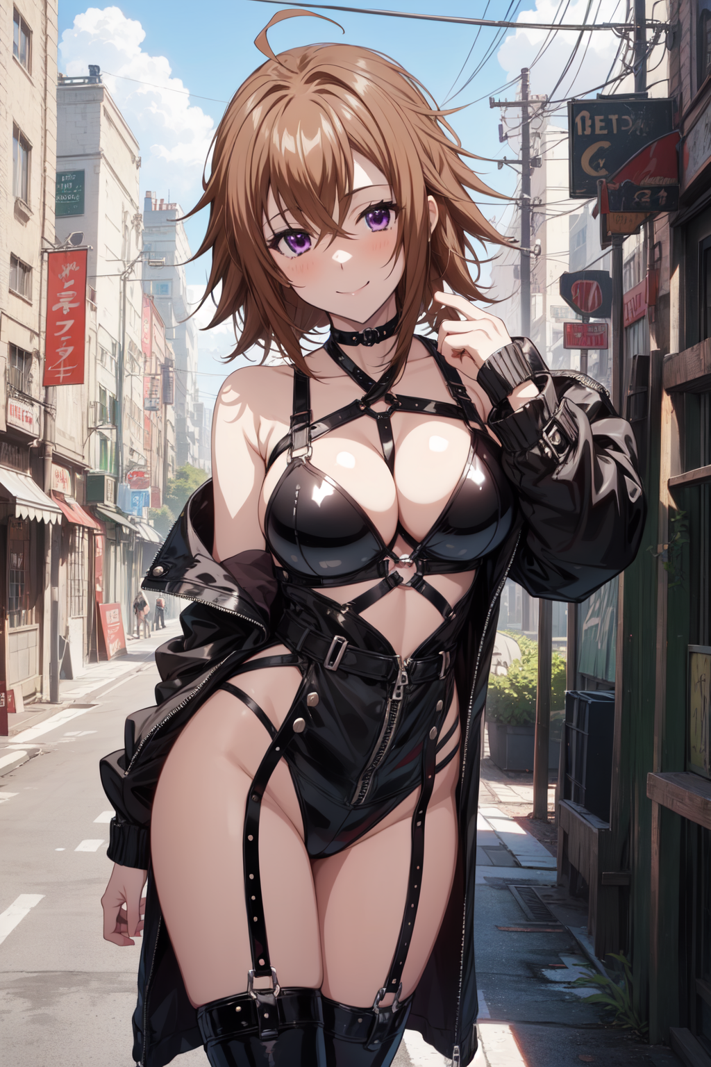 AI Art: Venelana Gremory - BDSM Outfit 01 by @CrimsonDV | PixAI