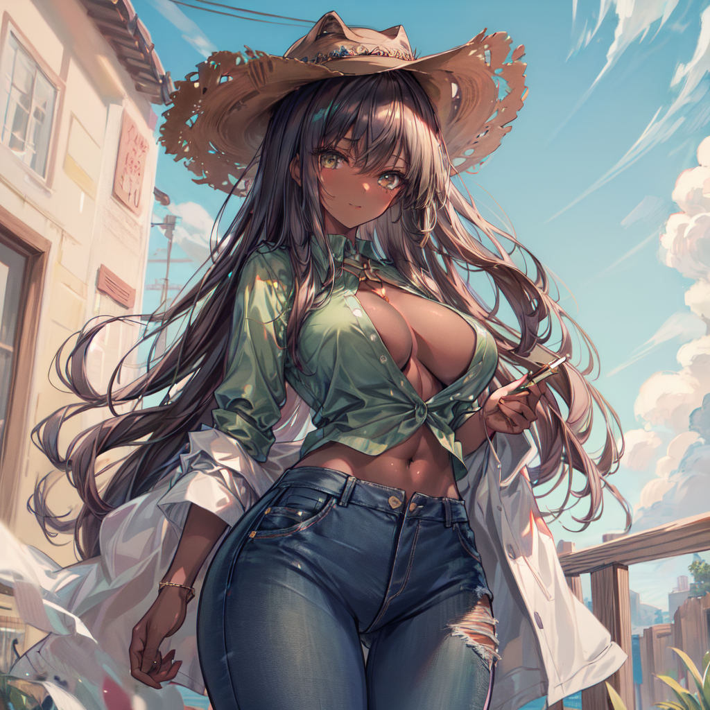 AI Art: Cowgirl by @Lebby | PixAI