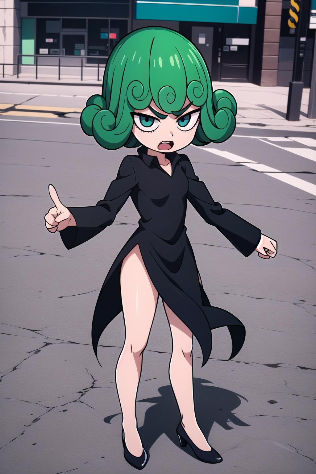 AI Art LoRA Model: Tatsumaki Chibi | PixAI