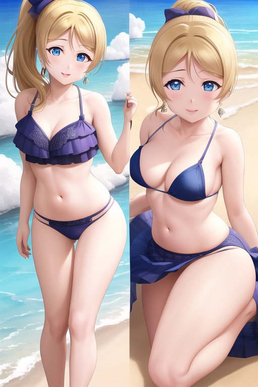 AI Art Eli Ayase by PixAI