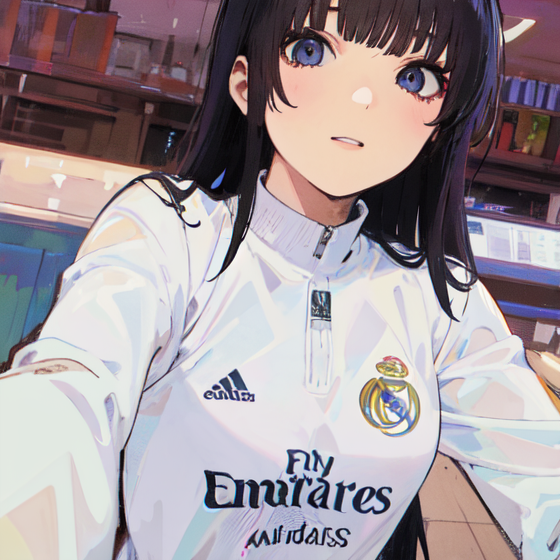 Nino in Real Madrid gear : r/NinoNakano