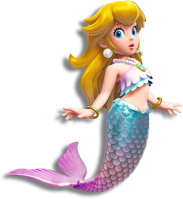 AI Art Model: Mermaid Peach - Princess Peach Showtime | PixAI