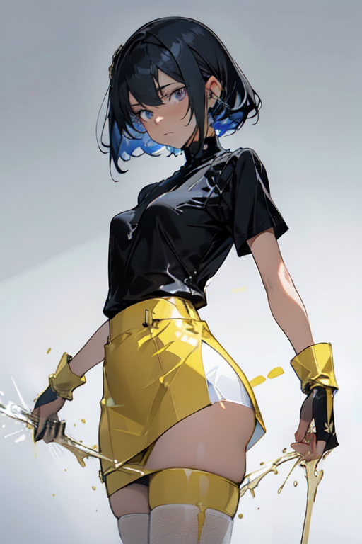 Short clearance skirt drawing