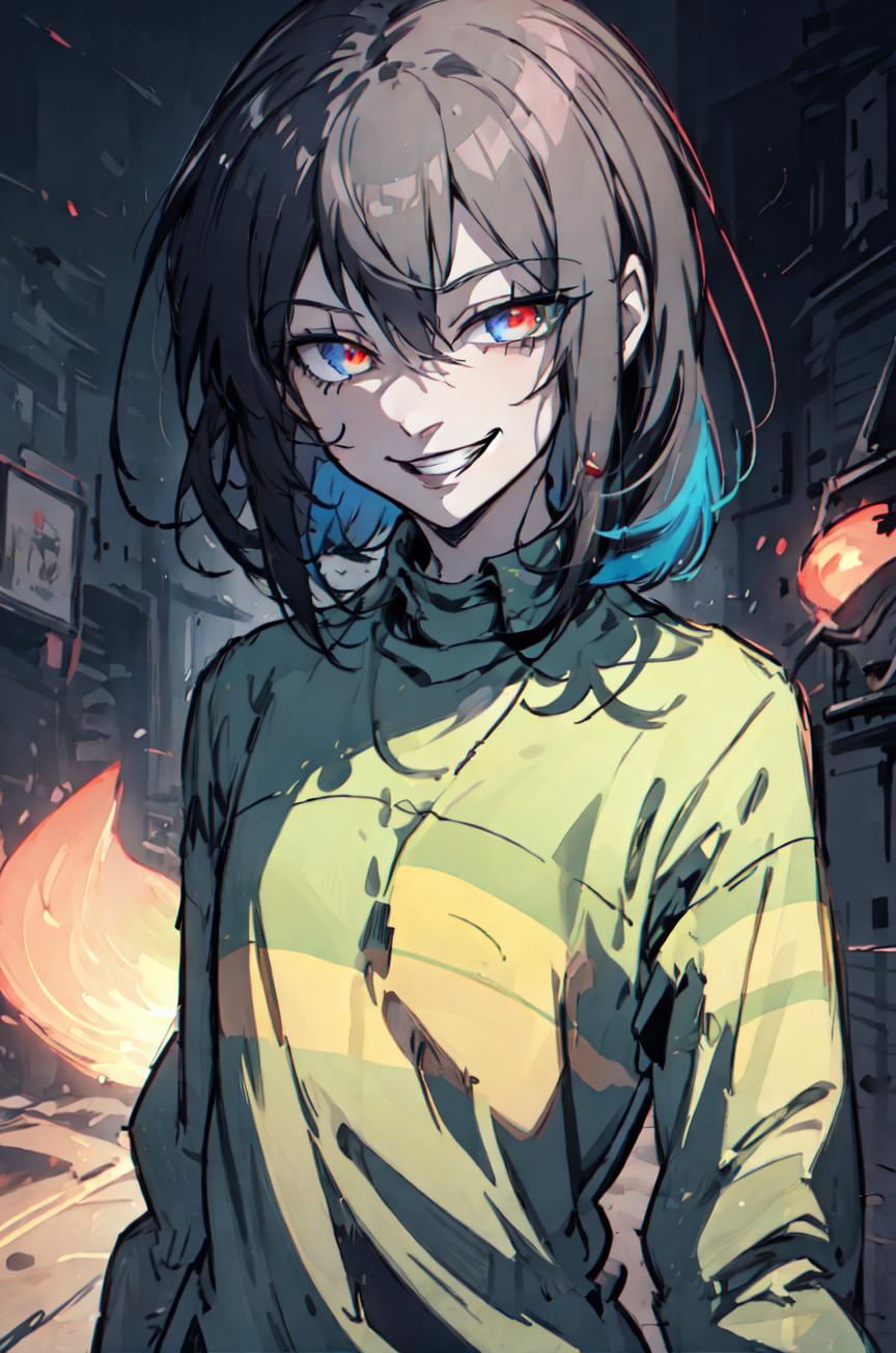 AI Art: Chara undertale by @雲鶴 | PixAI