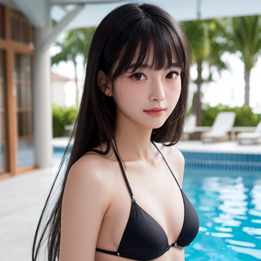 realisticlying，Female, 20 years old.Bikini Wearing，young breasts