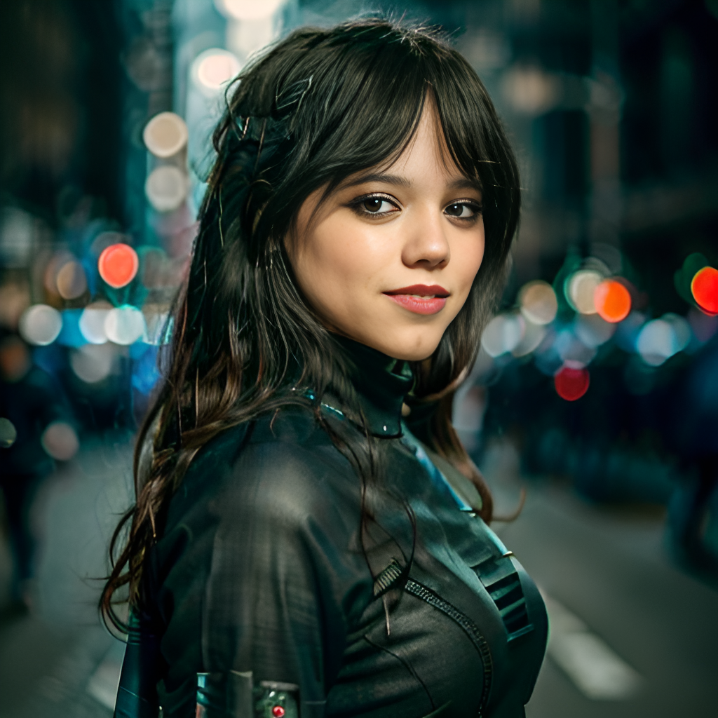 AI Art LoRA Model Jenna Ortega PixAI
