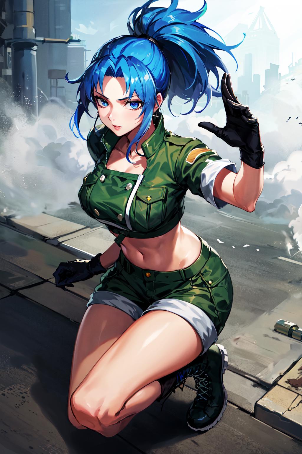 Leona Heidern レオナ・ハイデルン / The King of Fighters ｜AI
