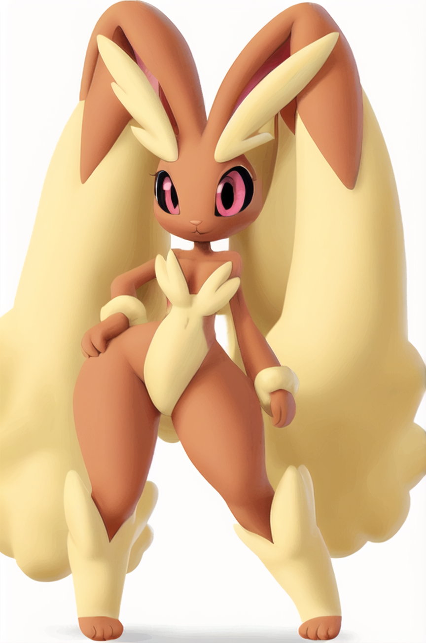 AIイラスト: Lopunny 作者 @user-1651917341315535608 | PixAI