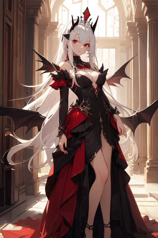 AI Art Devil Queen By user 1646337277287228205 PixAI