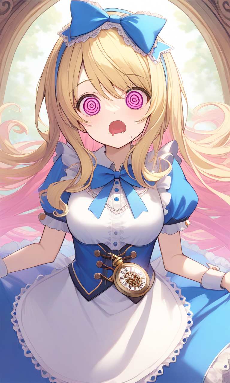 alice beer downblouse AI Art: Alice hypnotized di @寒空 | PixAI