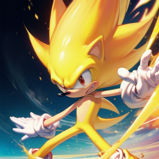 Super Sonic Aura Test, yellow Supersonic wallpaper png