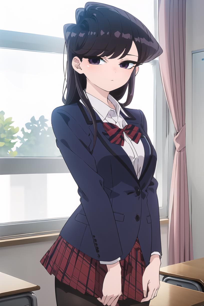 AI Art LoRA Modelo: Komi Shouko | Komi-san wa Komyushou Desu | Anime | PixAI