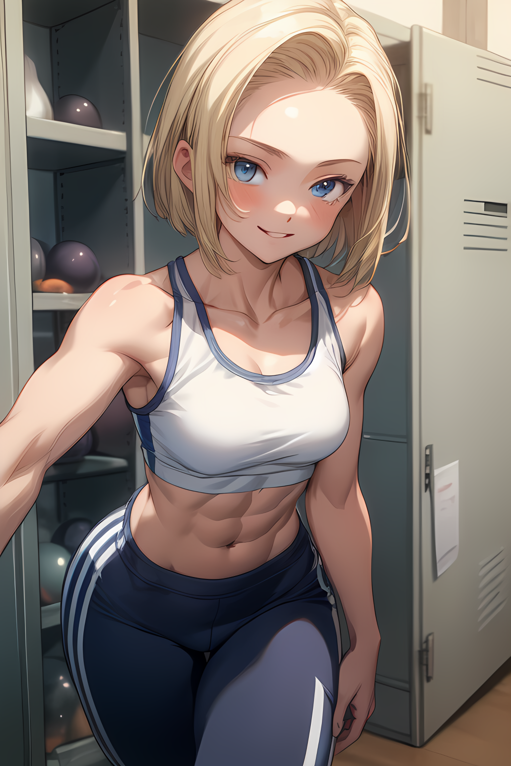 AI Art: android 18 by @user-1624873044901450506 | PixAI