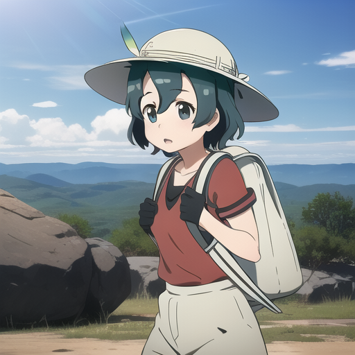 AI 아트 LoRA 모델: Kaban(Kemono Friends) | PixAI