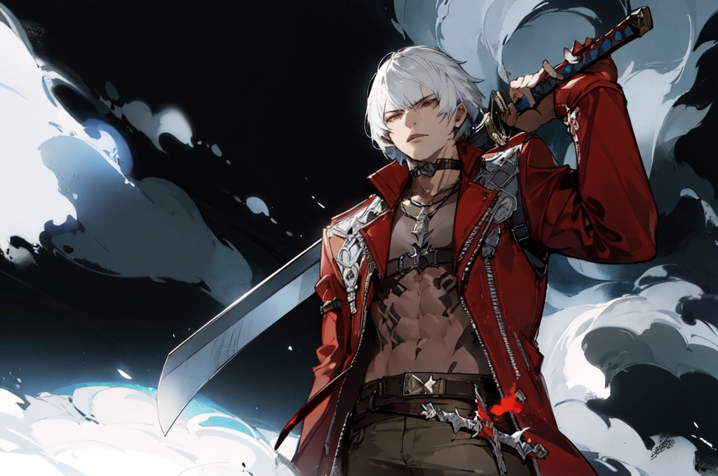 Dante Art - Devil May Cry 4 Art Gallery