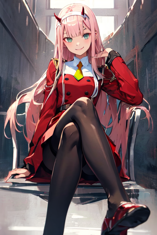 Zero two art