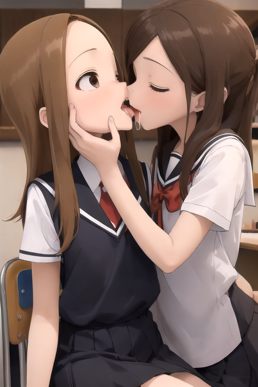 saliva swap  lesbian  