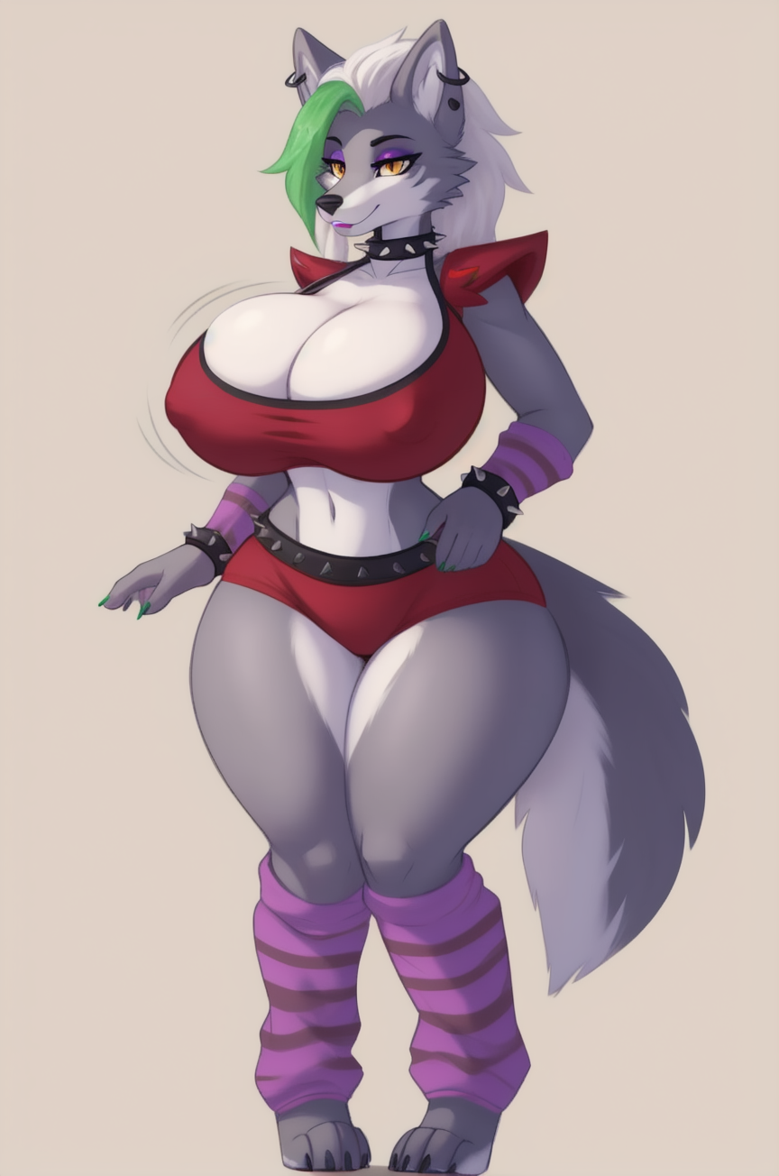 AI Art: Roxanne Breast Expansion 2 by @Respiratory_Failure | PixAI