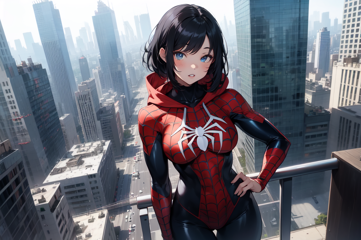 AI Art: Spider Girl by @Guts | PixAI