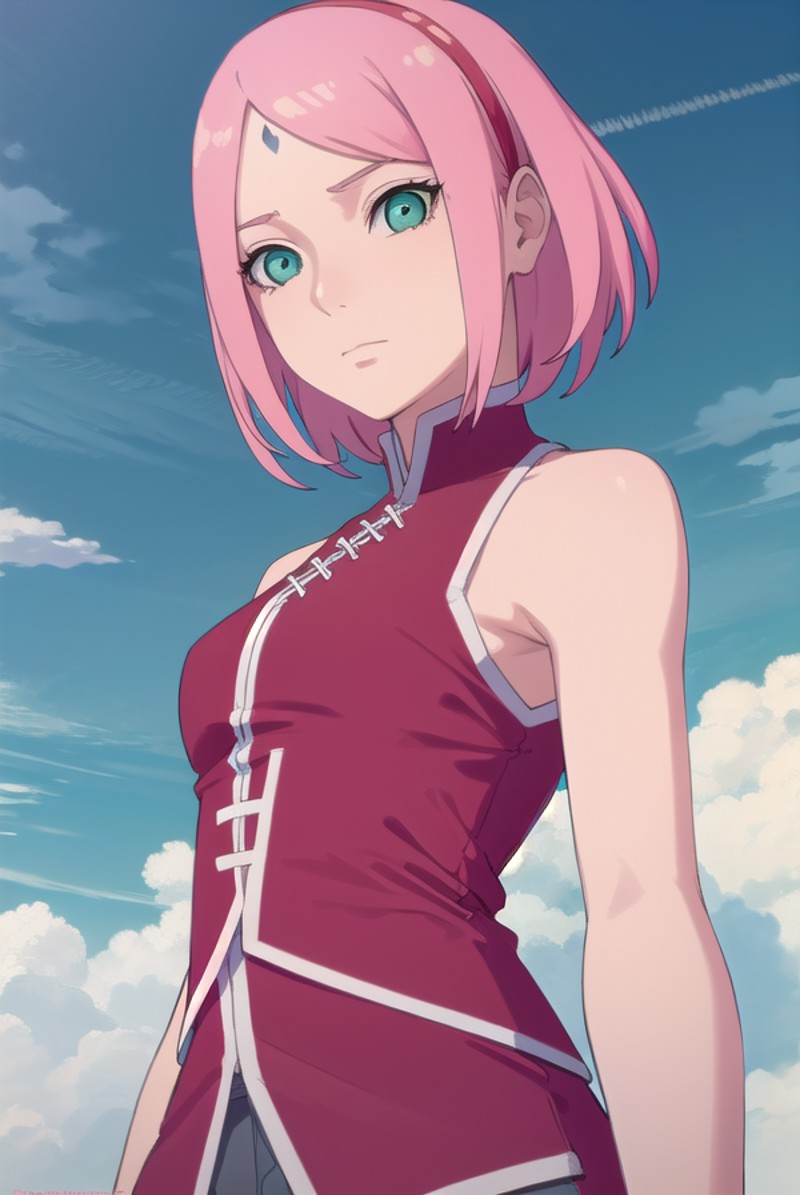 AI Art LoRA Model: Sakura Haruno (春野サクラ) - Naruto (ナルト) - COMMISSION | PixAI