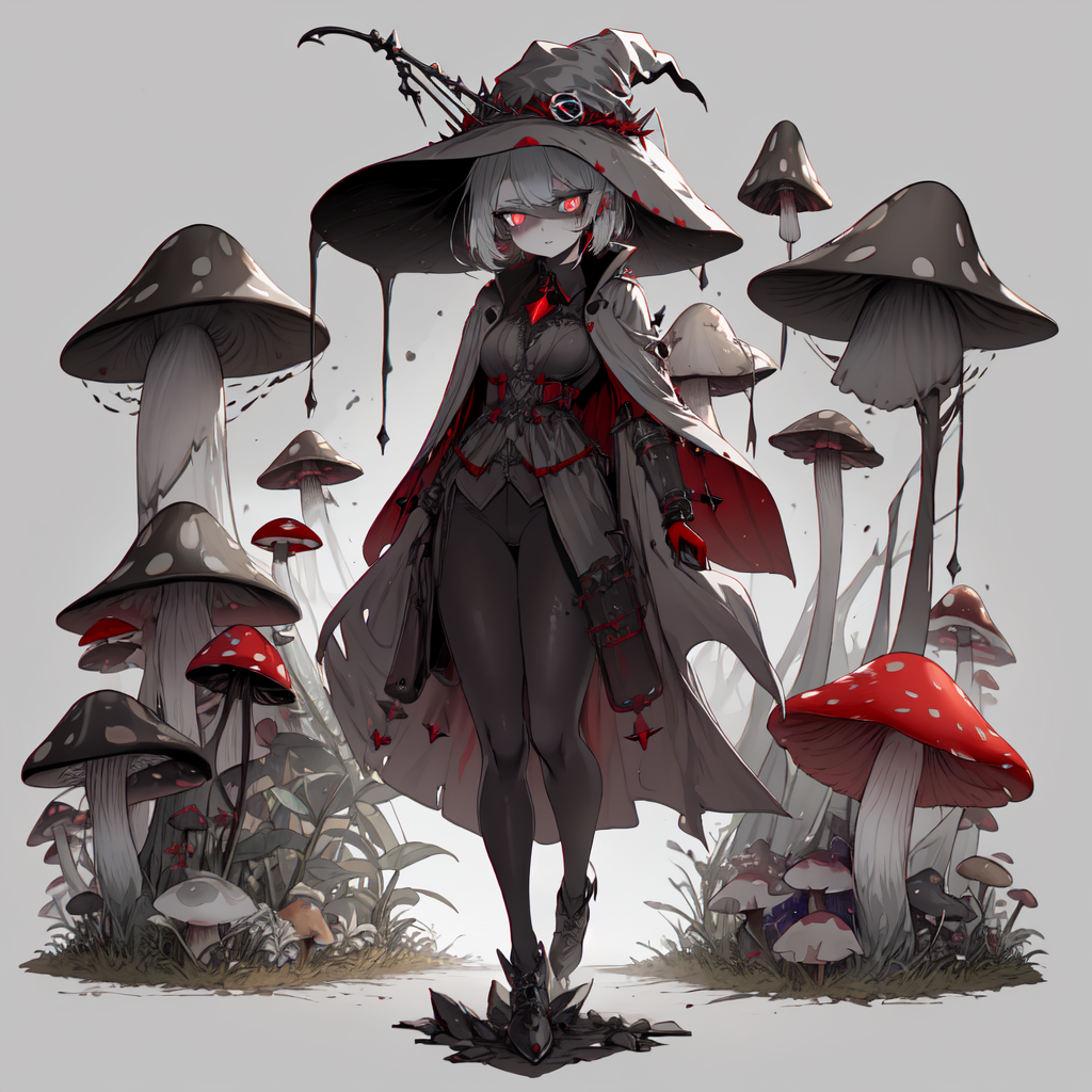 AI Art: mushroom witch by @Fly Car | PixAI - Anime AI Art Generator for ...