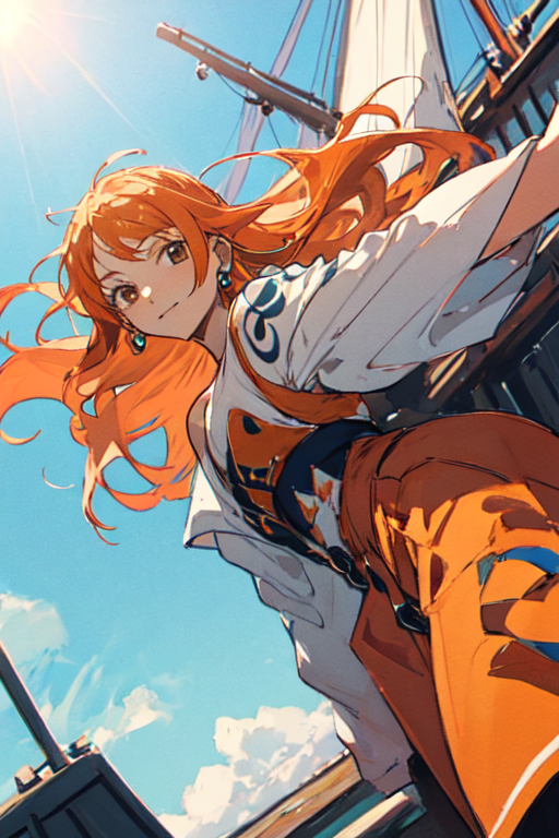 Nami One Piece Art