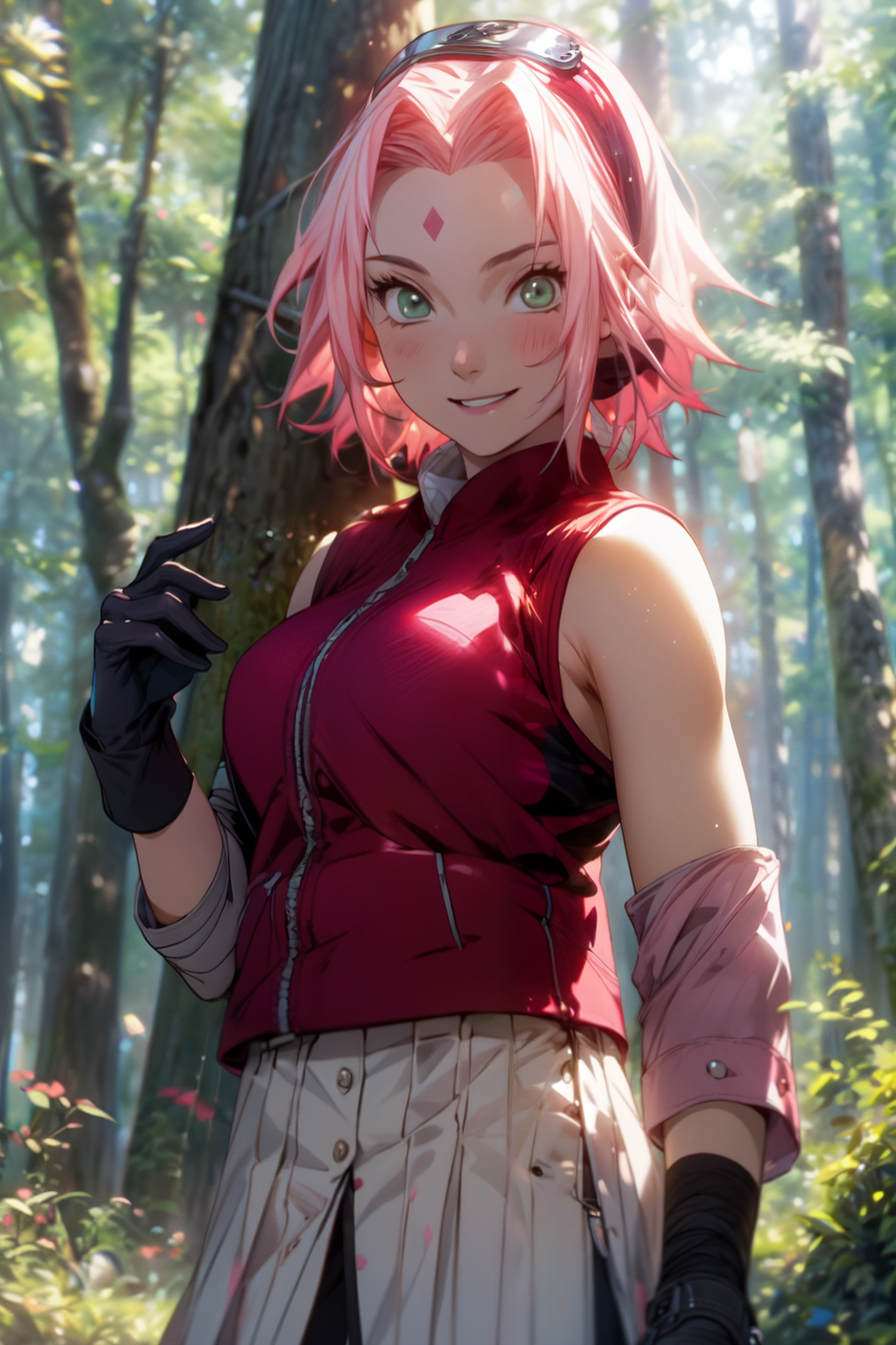 AI Art: Sakura Haruno - 18 by @thePeacemaker | PixAI