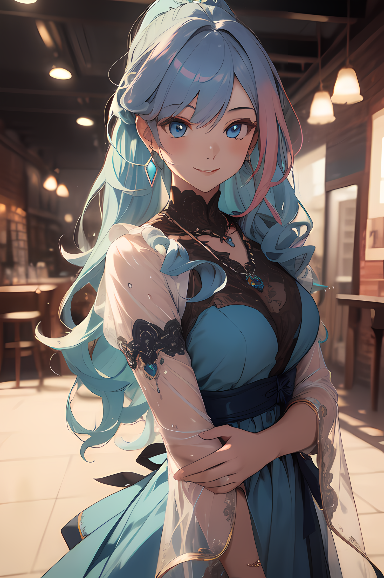 AI Art: Original Waifu by @CaptainLucky-2 | PixAI