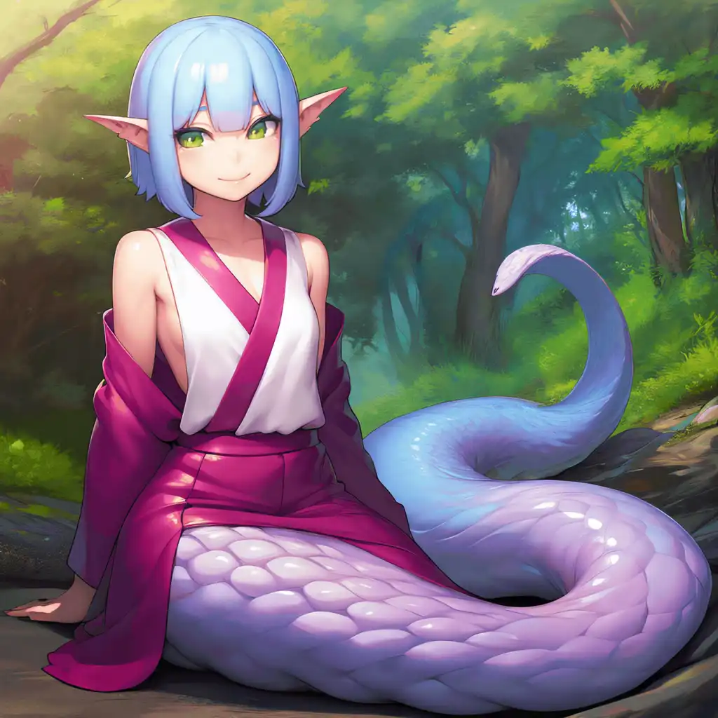 AI Art: Lamia by @SilverSoul | PixAI