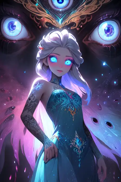 AI Art: Cursed Elsa by @Kikyo | PixAI