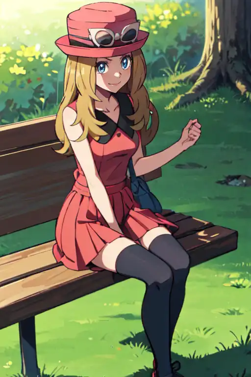 AI Art: Serena from Pokemon XY in Bleach Anime Style by @Tinkinator | PixAI