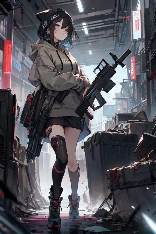 Tactical Girl : r/cyber_fashion