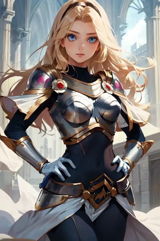 AI Art: Lux (League Of Legends) By @Tommy Lu | PixAI