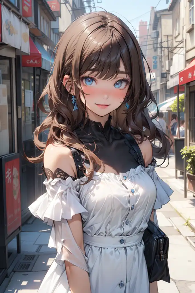 Ai Art Young Girl By Potee Pixai 