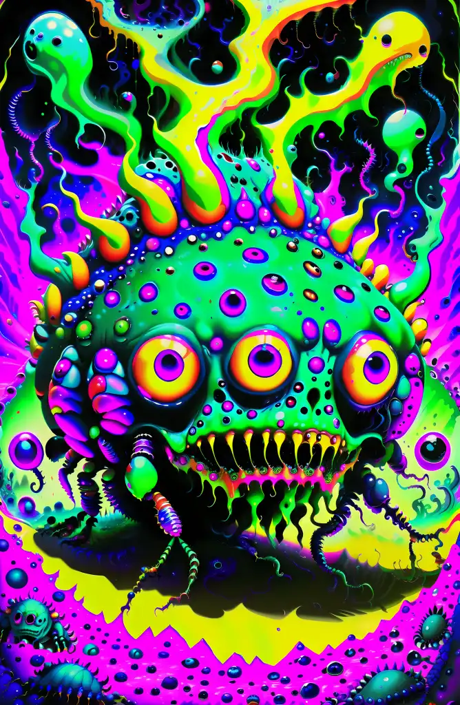 AI Art: 3 eyed Ectoplasmer by @Incindious | PixAI