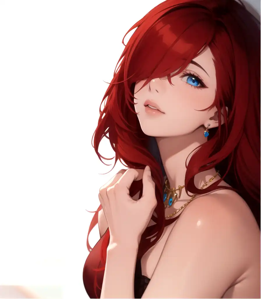 AI Art: Sexy redhead by @Tommy | PixAI