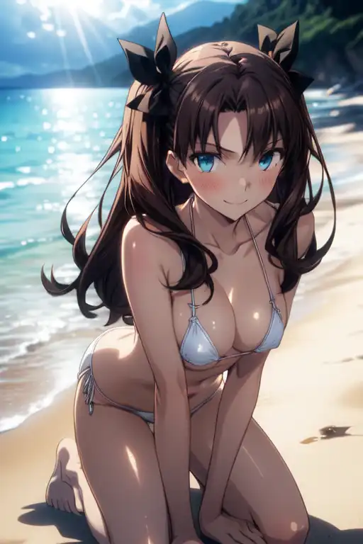 Ai Art Lora Model Tohsaka Rin Fate Stay Night Unlimited Blade Works Pixai