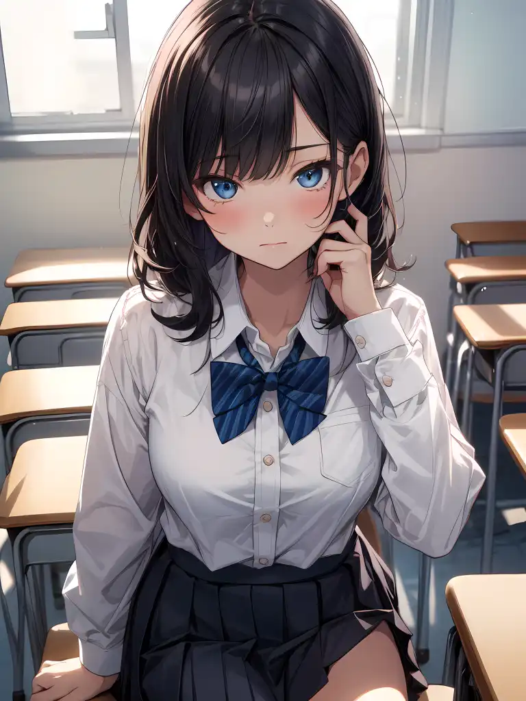 AI Art: School girl JK by @John Pig | PixAI