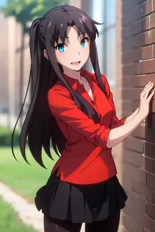 Ai Art Rin Tohsaka Fate By Rm Pixai