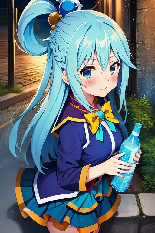 AI Art LoRA Model Aqua Konosuba V1 PixAI