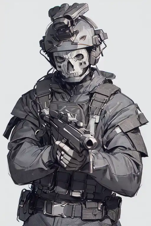 AI Art: Ghost Nightwar | Call of Duty Modern Warfare II/III by ...