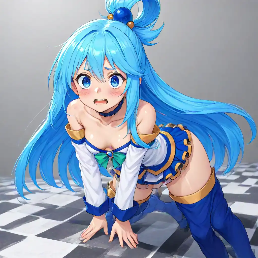 AI Art LoRA Model: Aqua (Konosuba) - Pony (NSFW) | PixAI