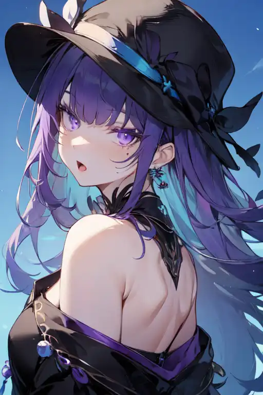 AI Art: Purple by @Shu Kirigaya