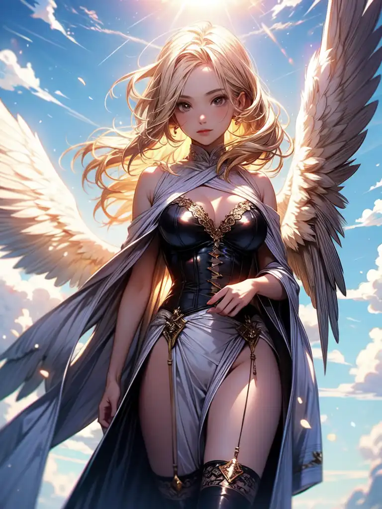 Exploring images in the style of selected image: [Dido Angel] | PixAI