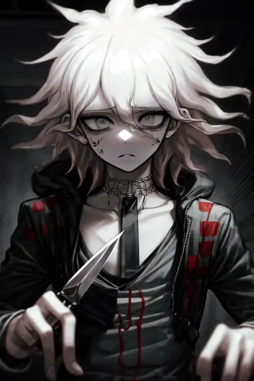 AI Art: emo Nagito by @Tayabako | PixAI