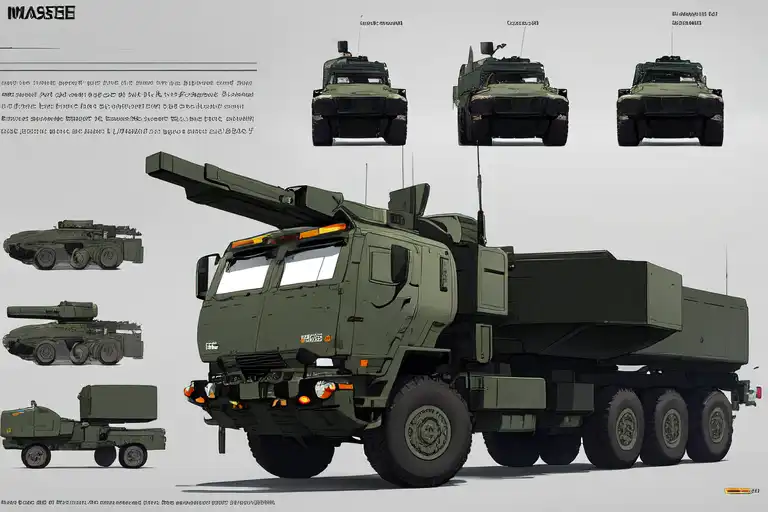 AI Art: HIMARS concept art #2 by @Ballefroide | PixAI