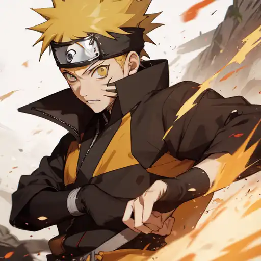 AI Art: Naruto Uzumaki by @Michael EnderKitten | PixAI