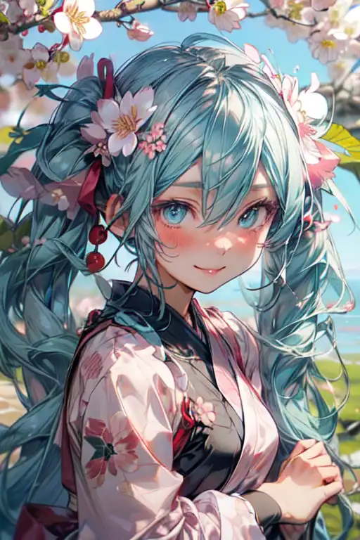 AI Art Hatune Miku by RADAはので PixAI